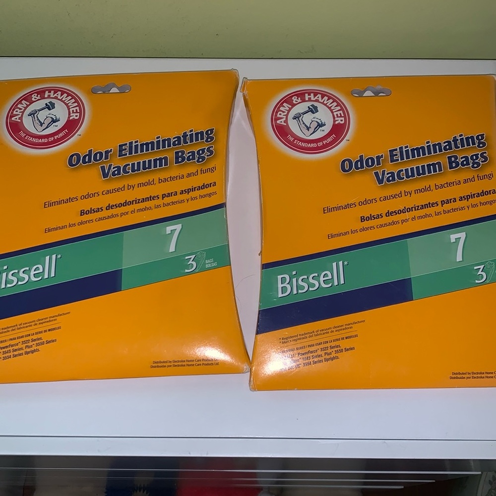 Arm & hammer bissel vacuum bags size 7